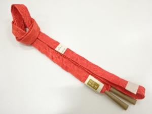 未使用品　正絹　手組帯締め